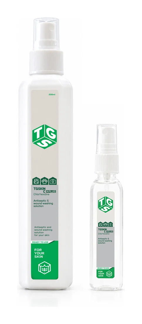 TGSkin C PLUS product range — all available pack sizes